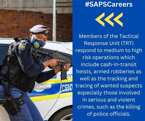 Sa Police Service 🇿🇦 On Twitter Sapshq Trt Members Are Usually Deployed To Crime Hotspots To