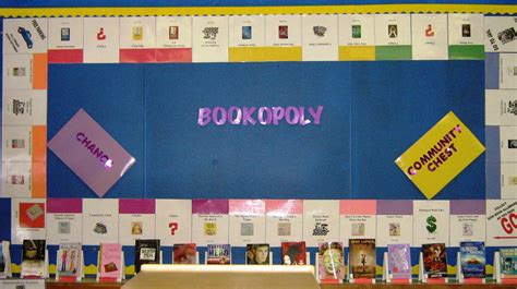 Library Displays Bookopoly