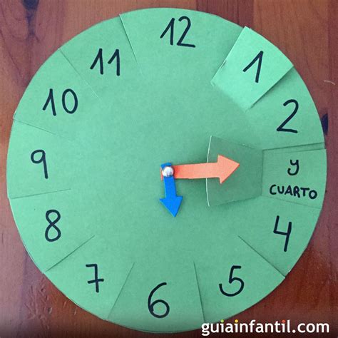 Reloj Casero Facilísimo De Hacer Para Que Los Niños Aprendan Las Horas