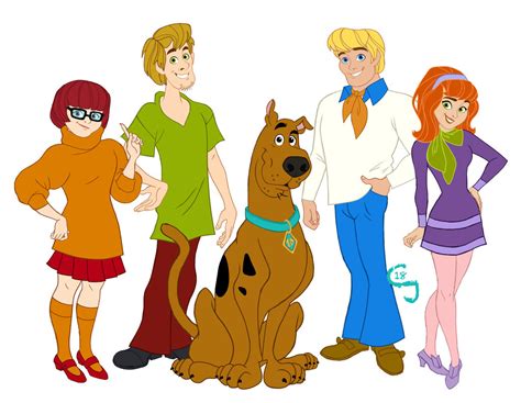 Scooby Doo Gang By Djeffers123 On Deviantart
