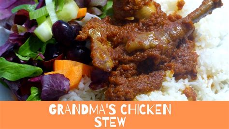 How I Make My Grandmas Tastiest Chicken Stew Recipe Youtube