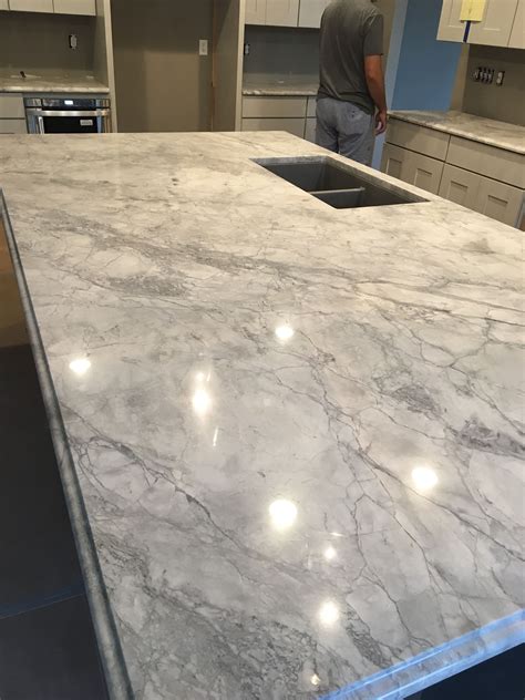 Super White Dolomitic Marble Counters Going In At Our New House Sooo