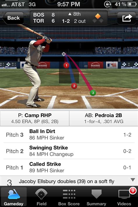 Android app mlb at bat '10 подробнее. MLB's AtBat (iPhone app) is using graphics/models from MLB ...