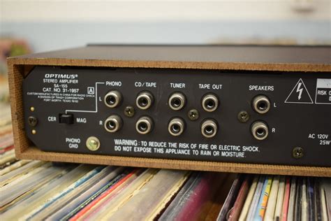 Optimus Integrated Model Sa Vintage Audio Exchange
