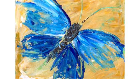 Abstract Butterfly Paintings