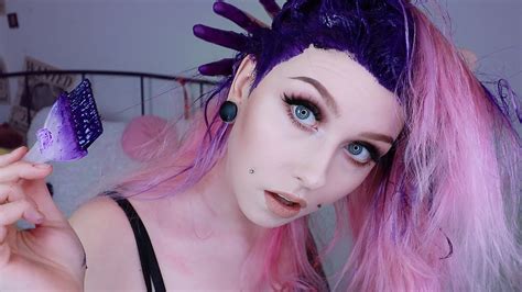 Dying My Hair Purple ☯ From Pink To Purple With Irresistibleme Youtube