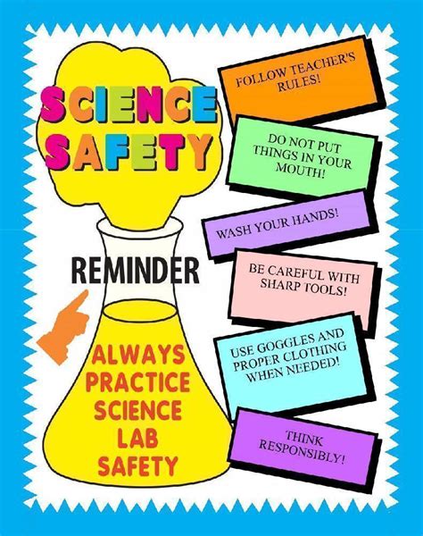 Free Safety Poster For Science Lab Download Free Safety Poster For