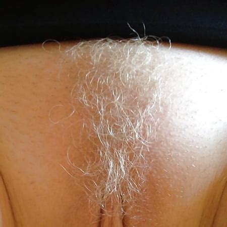 Natural Blonde Hairy Pussy
