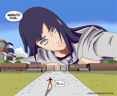Giant Hinata Hinata And Naruto After School What Will You Flickr