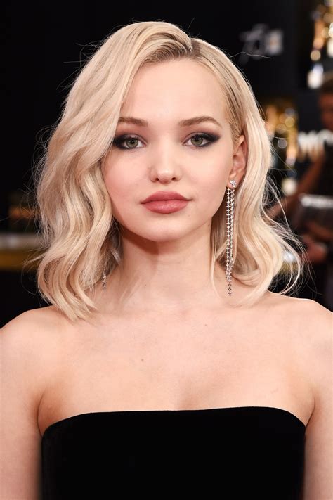 The Golden Globes Beauty Looks That Slayed The Red Carpet Cameron Hair Dove Cameron Bikini