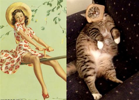 20 Cats That Think They Are Vintage Pinup Girls Meowingtons