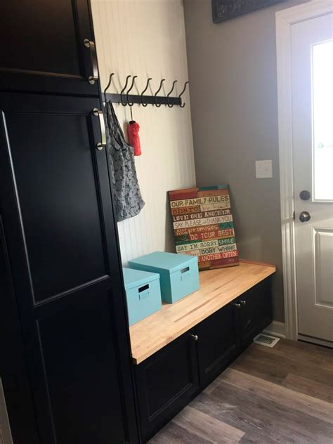 Build the chest of drawers but without mounting the top. Storage Solutions for Your IKEA Laundry Room/Mudroom in ...