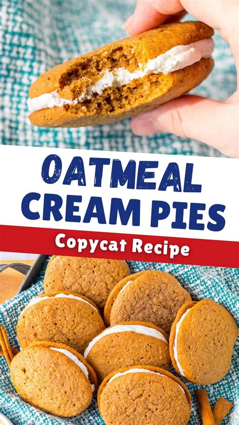 Homemade Oatmeal Cream Pies Copycat Recipe