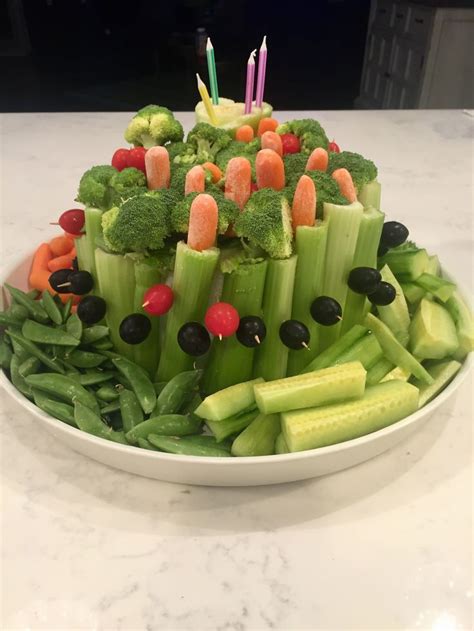 Raw Vegetable Birthday Cake Veggie Cakes Vegetable Cake Paleo Dessert