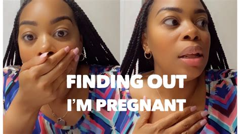 Finding Out Im Pregnant And Telling My Husband Youtube
