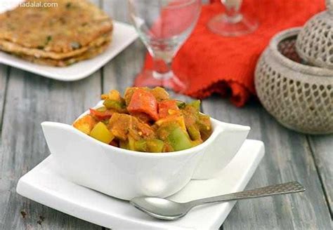 Coloured Capsicum And Paneer Subzi Recipe Bell Pepper Paneer Sabzi