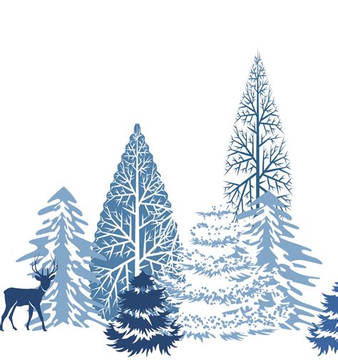 Winter Tree Png Clipart Png Mart