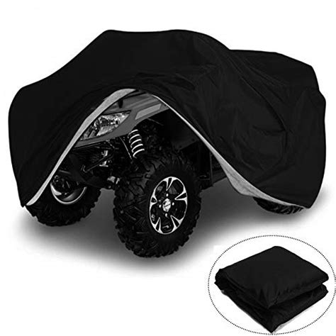 Vvhooy Waterproof Heavy Duty Atv Cover 210d All Weather Quad 4 Wheeler
