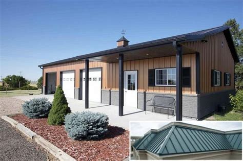 Everything from custom design to material delivery, encore steel building has you covered Pics and ideas of metal buildings with living quarters. # ...