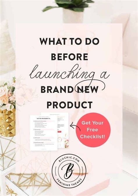 What To Do Before Launching A Brand New Product Launch Checklist