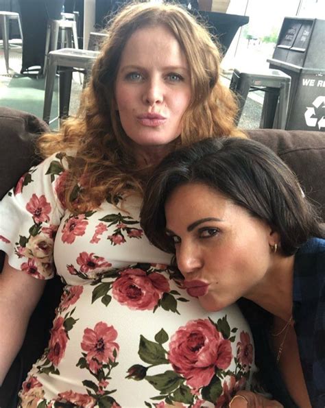 Lana Parrilla And Rebecca Mader Rebecca Once Upon A Time Lana