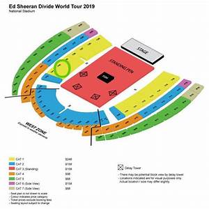 Etihad Stadium Level 1 Seating Chart Ed Sheeran Elcho Table