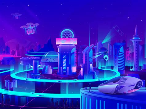 Learn vocabulary, terms and more with flashcards, games and other study tools. Futuristic space beauty city by Pixel Point on Dribbble