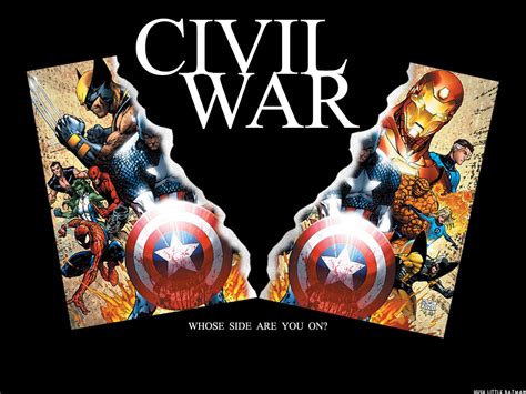 Civil War Marvel Hd Wallpaper Wallpapersafari