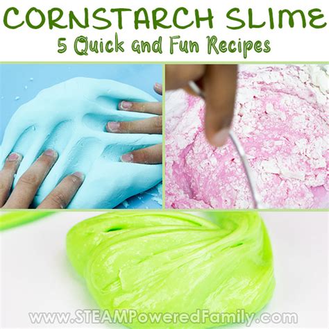 How To Make Cornstarch Slime 5 Easy Recipes To Make Now