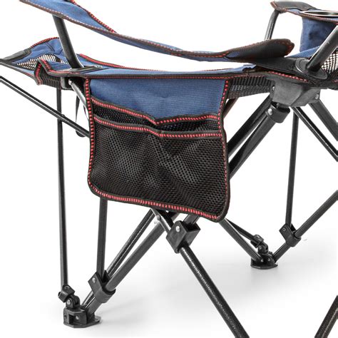 Blue moon chair ultra light folding fishing chair seat for outdoor camping leisure picnic beach. Blue Reclining Folding Camp Chair With Footrest 110kg ...
