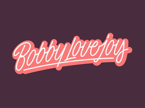 Bobby Lovejoy Logo For Clothing Brand By Yevdokimov On Dribbble