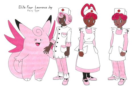 Pokemon Nurse Joy Design By Megaloceros Urhirsch On Deviantart