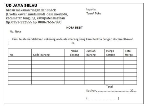 Kamu bisa menabung di bank btn. Pengertian Nota, Ciri, Macam, Fungsi, dan Contohnya | Ilmu ...