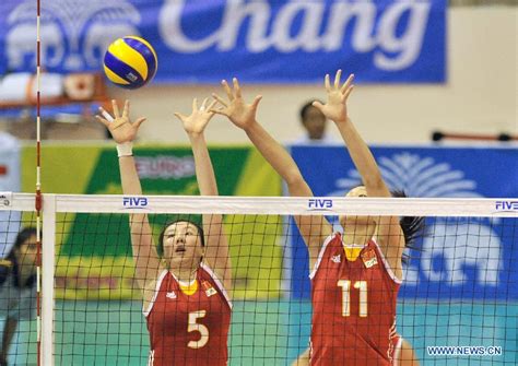 china beat chinese taipei 3 0 at asian women s volleyball championship people s daily online