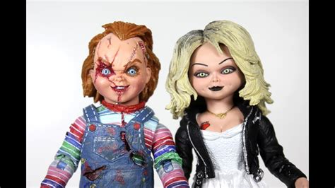 Neca Ultimate Chucky And Tiffany 2 Pack Review Youtube