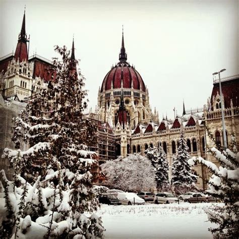 We took a walking tour with discover budapest to see all the during the summer and fall, you can take a romantic boat ride around the lake, and in winter it. Snowy Parliament - Budapest, Hungary | Europe winter ...