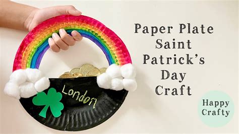 Awesome St Patricks Day Craft For Kids Diy Paper Rainbow And Pot Of