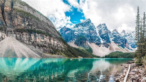Solve Moraine Lake In Valley Of The Ten Peaks Banff National Park In