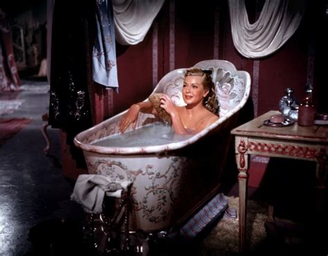 Lana Turner The Merry Widow Lana Turner In The Bathtub