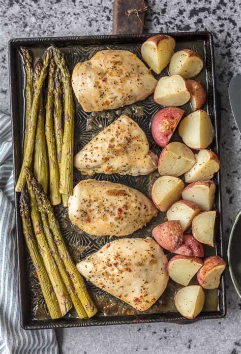 It can also save money on your grocery bills, since the butcher charges a premium to separate breasts, thighs and other cuts of chicken. One Pan Chicken and Veggies Recipe (Honey Garlic Chicken) VIDEO!!