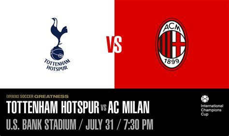 Here you can easy to compare statistics for both teams. Tottenham vs AC Milan - will this take away from MNUFC or ...