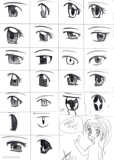 How To Draw Your Own Anime Character Step By Step How To Draw Anime Eyes For Beginners Art By Ro