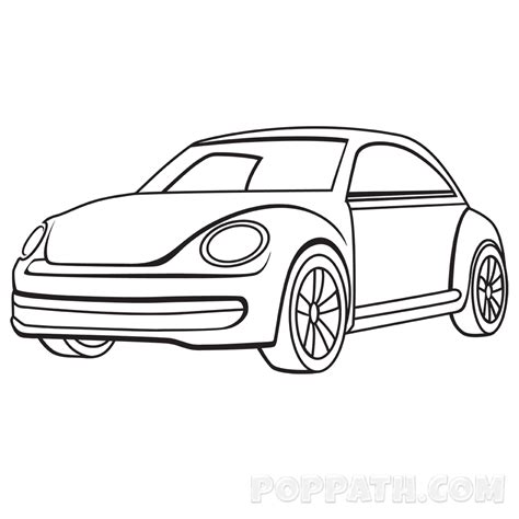 Simple Car Drawing | Free download on ClipArtMag