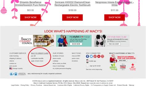 Very poor customer service here. Macy's Credit Card Login - CreditCardMenu.com