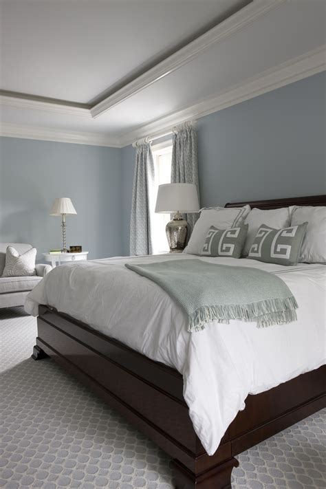 Similar to most rooms, when choosing a bedroom color, we want to think about what feeling this room hopes to for master bedrooms, i prefer to choose soothing colors that calm the senses and relax the natalie's bedroom color picks. Sally Steponkus Interiors * Bethesda | Blue master bedroom ...