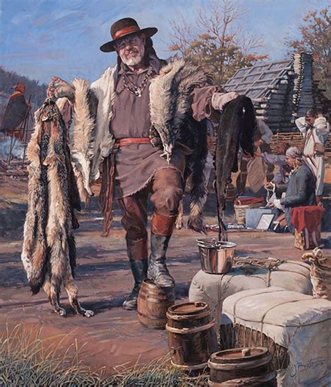John Buxton Mountain Man 1700s 1800s America American Frontier