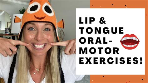 SPEECH THERAPY LIP TONGUE ORAL MOTOR EXERCISES Improve Coordination