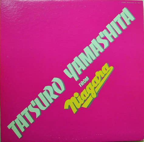山下達郎 Tatsuro Yamashita From Niagara Lp Hip Tank Records