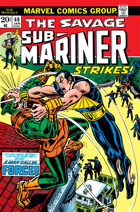 Sub Mariner 1968 68 Comic Issues Marvel