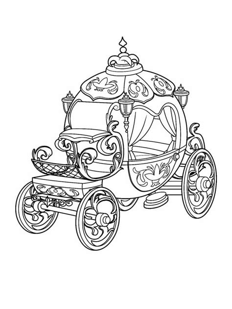 Carriage Coloring Pages Free Printable Coloring Pages For Kids